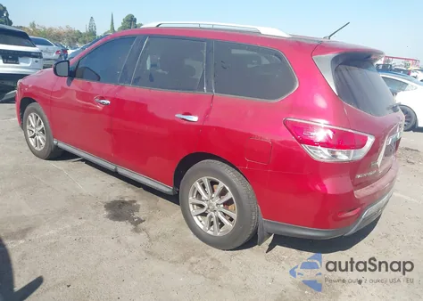 2015 Nissan Pathfinder S from USA, damaged, VIN 5N1AR2MN2FC677582